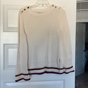 Lightly worn LOFT sweater with gorgeous detailing